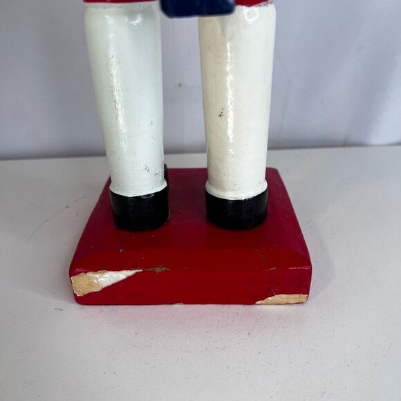 Nutcracker Doll Decorative Christmas Holiday Wooden Figurine Toy Soldier 19.5" - Picture 13 of 16
